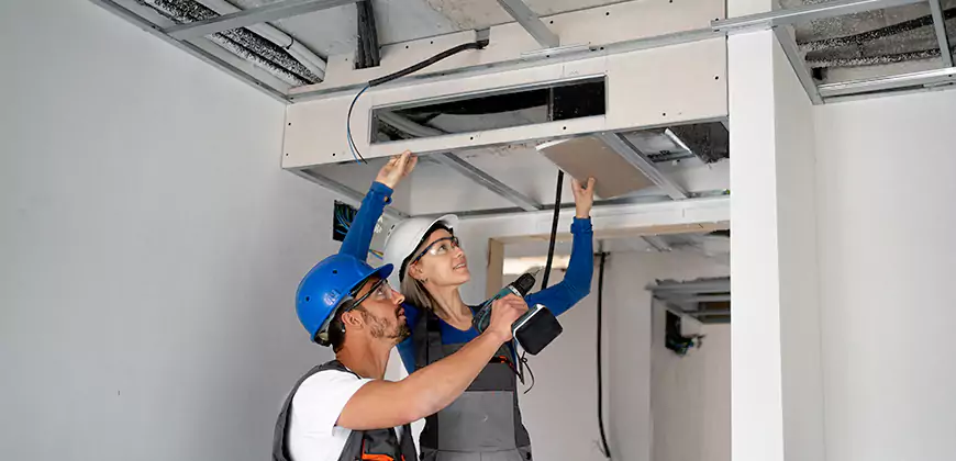Duct Insulation and Condensation Repair in West Palm Beach