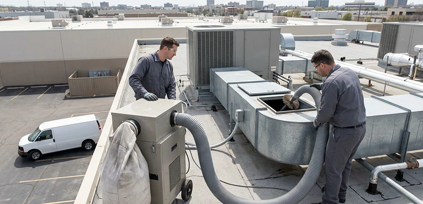Commercial and Industrial Duct Cleaning in West Palm Beach